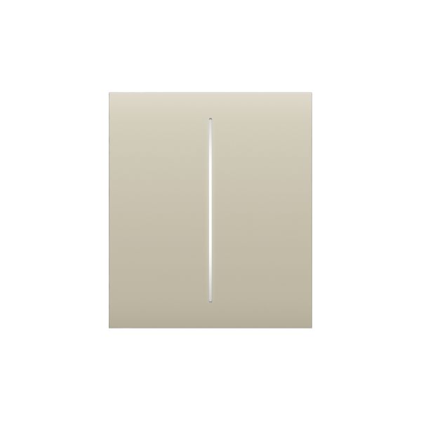 Центральна кнопка для двоклавішного вимикача Ajax CenterButton (2-gang) Ivory