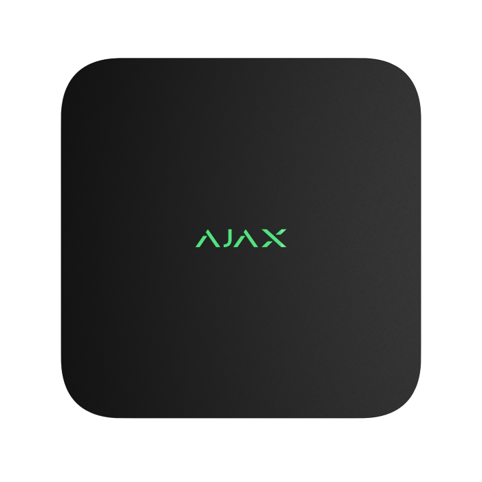 Мережевий відеореєстратор Ajax NVR DC (8-ch) Black (127051.122.BL)