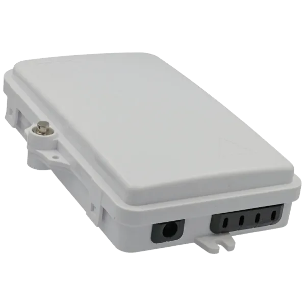 на 4 SC Simplex/LC duplex, 205x135x40 мм, без Адапт., (гільзи, касета) Бокс герметичний розподільний