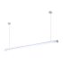Світильник лінійний LIGHTWELL LW-LINE-TUBE-36W-W 6500K 1800 х 60 х 60