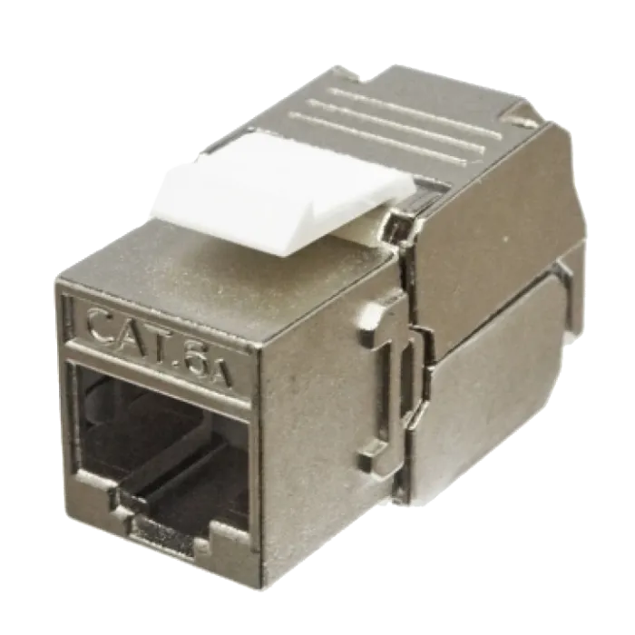LW LW-KJ6A-03-C6A Модуль KeyStone RJ45 STP, кат. 6a, Slim