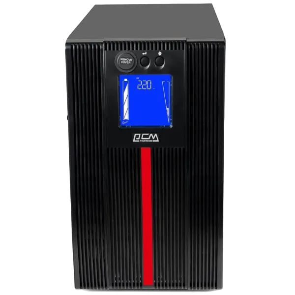 Powercom MAC3000 Schuko LCD Джерело безперебійного живлення