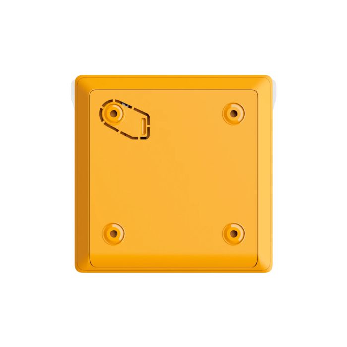 Бездротова програмована кнопка Ajax ManualCallPoint (Yellow) Jeweller з механізмом скидання