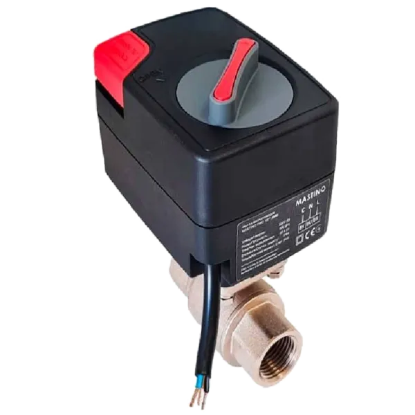 MASTINO 220В 1/2" Кран з електроприводом