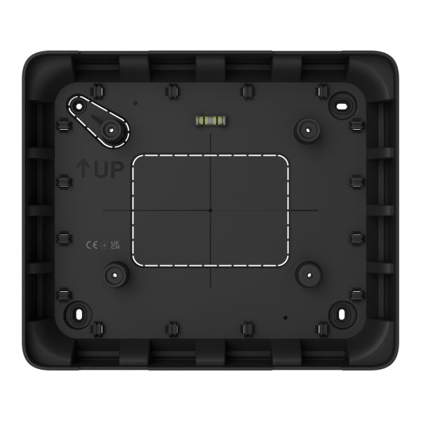 Монтажний бокс для підведення живлення до ППКП Ajax GlandBox Black (125718.314.BL)