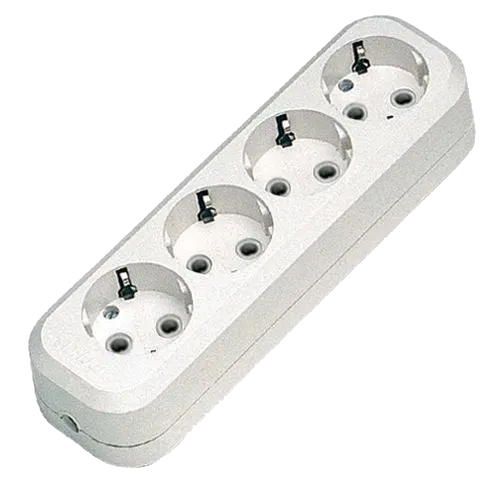 Makel MGP151 Колодка 4 гнізда з заземленням