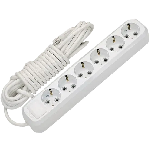 Makel Подовжувач 6x2м з заземленням 