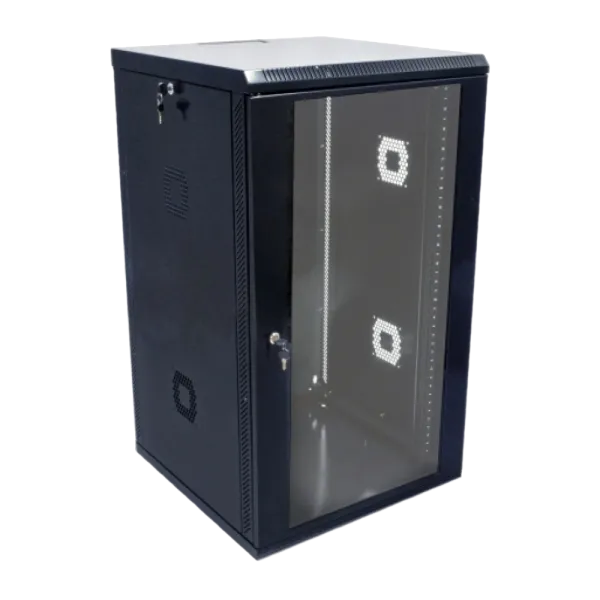 21U Шафа 19", 600х600х1040мм (Ш*Г*В), акрилове скло