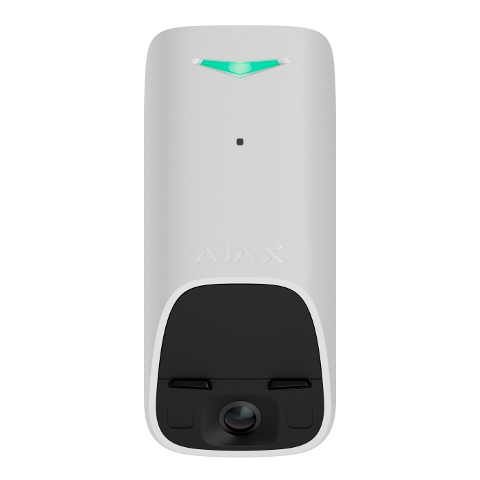 Бездротовий ІЧ датчик руху з розширеними можливостями фотоверифікації тривог Ajax Superior MotionCam G3 (PhOD) Jeweller White (142681.120.WH1)