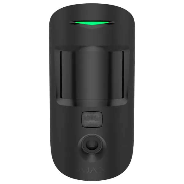 Ajax Superior MotionCam HD (PhOD) Jeweller black з камерою Бездротовий сповіщувач руху