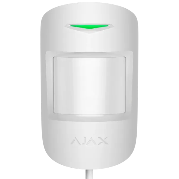 Ajax MotionProtect Plus Fibra white Дротовий сповіщувач руху