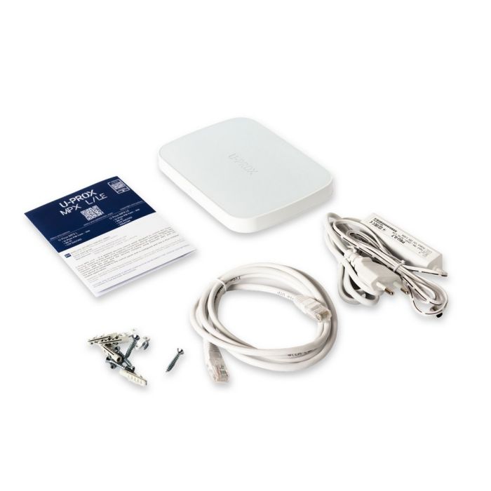 Бездротова централь системи безпеки з підтримкою фотоверифікації U-Prox MPX LE White