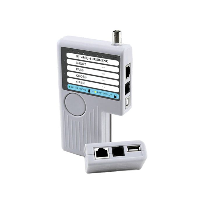 Тестер кабелів Noyafa NF-3468 для тестування RJ45, RJ11, BNC, USB