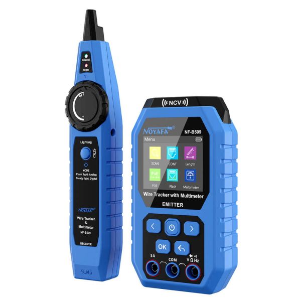 Цифровий мультиметр Noyafa NF-B509 з функцією пошуку проводів та кабелів