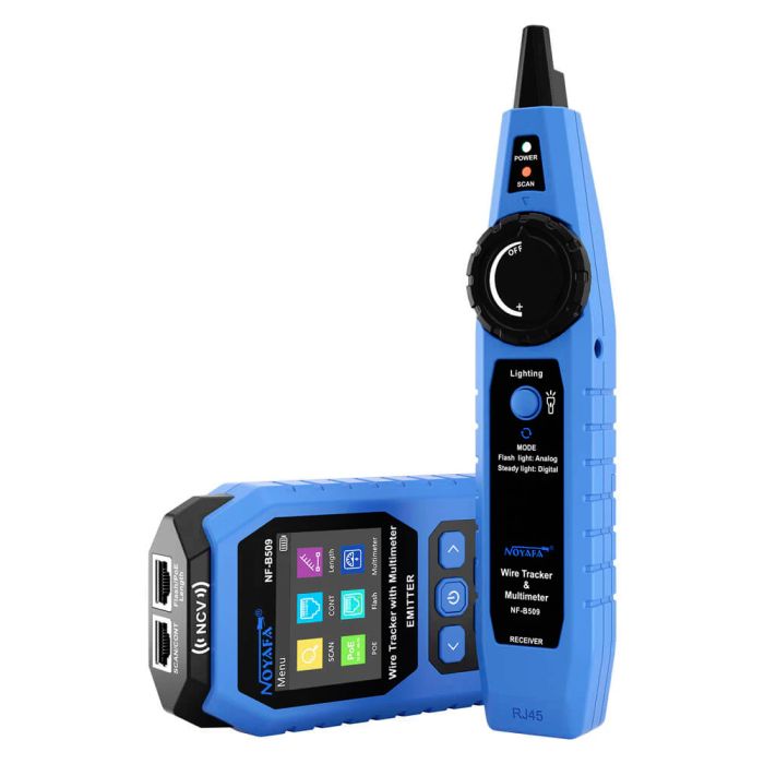 Цифровий мультиметр Noyafa NF-B509 з функцією пошуку проводів та кабелів