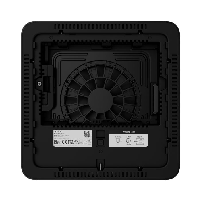 Мережевий відеореєстратор Ajax NVR HAC (16-ch) black з роз'ємом HDMI