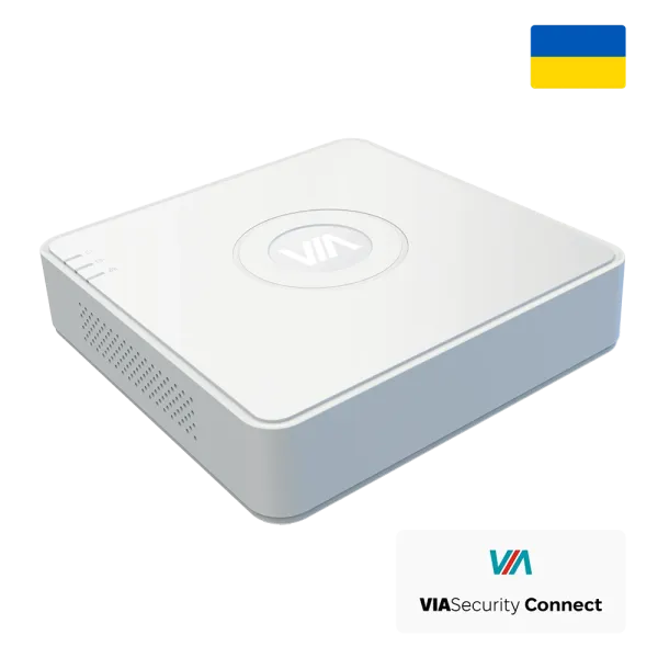 VIA-NVR08V1Q 8-канальний Відеореєстратор VIASecurity