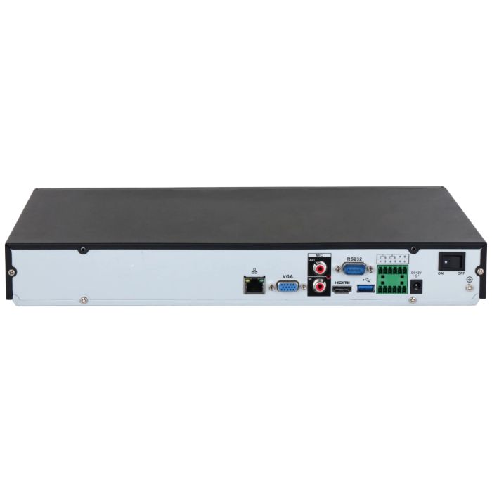 IP-відеореєстратор 8-канальний Dahua DHI-NVR5208-EI2 з AI функціями для систем відеонагляду