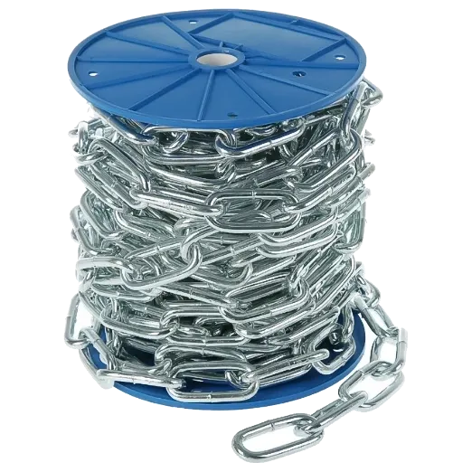 APRO 2 мм DIN 5685C бухта 110 м Ланцюг довголанковий оцинкований