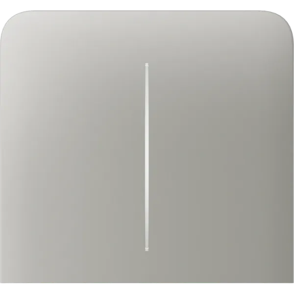 Ajax SideButton (2-gang) vertical [55] ASP oyster Кнопка