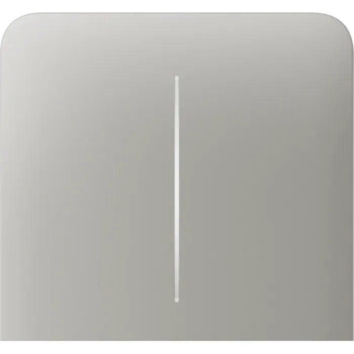 Ajax SideButton (2-gang) vertical [55] ASP oyster Кнопка