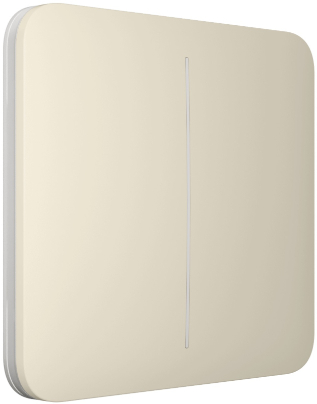 Вимикач Ajax LightSwitch 2-клавішний Ivory