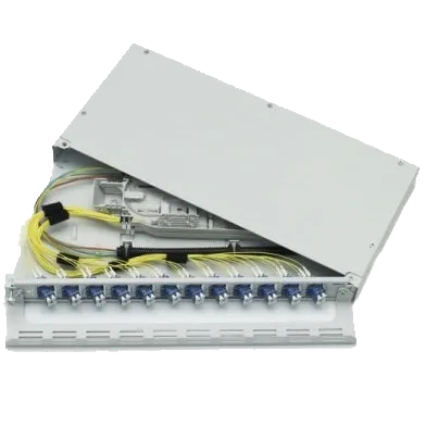 ODF Line 1U 19″ LC12 Оптичний крос у зборі