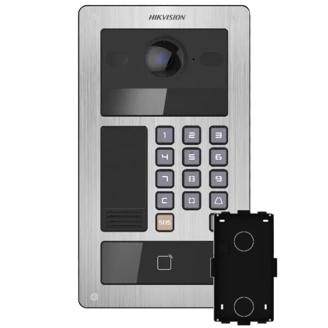 Hikvision DS-KD8013-IME6 +  DS-KABD8013-G Комплект панель та кронштейн