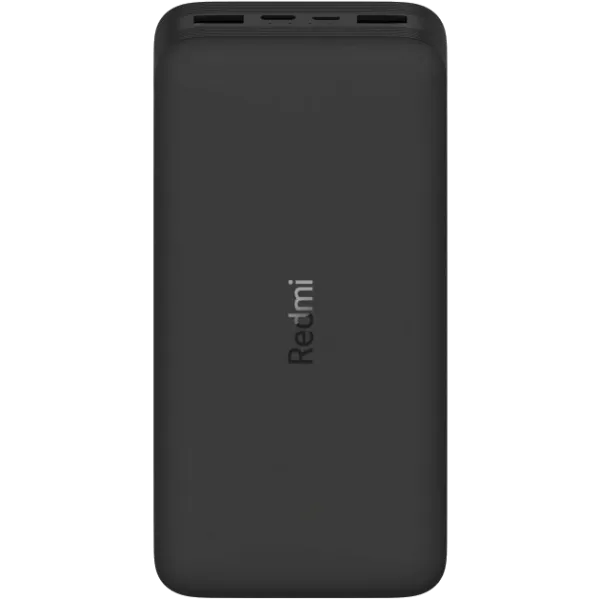 Xiaomi Redmi Power Bank 20000 mAh 2xUSB QC 3.0 18 W PB200LZM Black (VXN4304GL) Повербанк