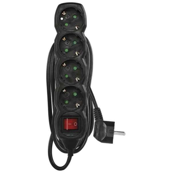 EMOS PC1425R 4 розетки 5 м Мережевий подовжувач