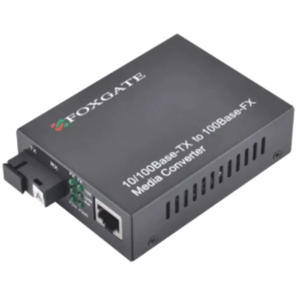 FoxGate EC-B-0,1-1SM-1550nm-20-LFP Медіаконвертер