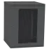 IPCOM 15U 600x600 Шафа телекомунікаційна двері перф(чорна)