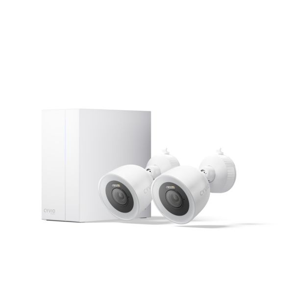 Комплект IP відеоспостереження CYVIO POE Bullet 2Kit 4MP (N2402)