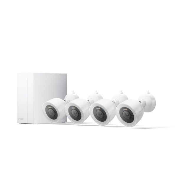 Комплект IP відеоспостереження CYVIO POE Bullet 4Kit 4MP (N2804)