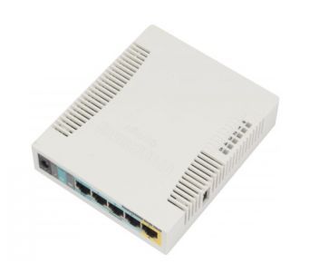 MikroTik RB951G-2HnD 2.4GHz Wi-Fi маршрутизатор з 5-портами Ethernet для домашнього використання