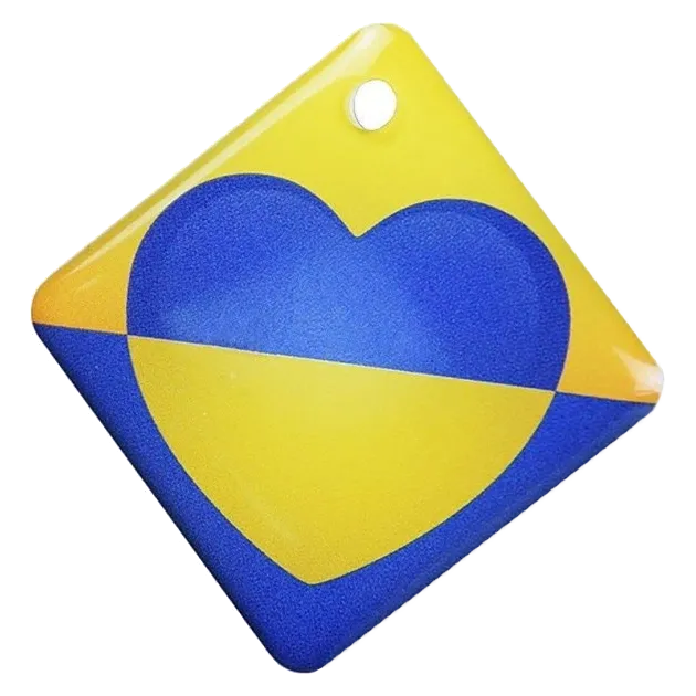 RFID KEYFOB EM RW HEART Брелок