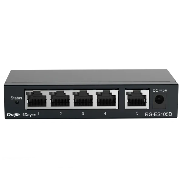 Ruijie Reyee RG-ES105D Комутатор 5 портів некерований