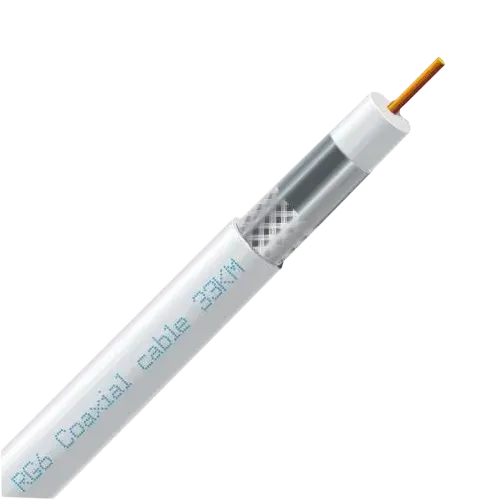 Кабель RG 6 Coaxial Cable (72575) бухта 100м. ЗЗКМ
