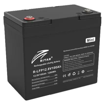 Ritar LiFePO4 12.8В 100А•г Літієва акумуляторна батарея