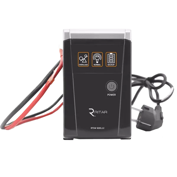 RITAR RTSW-500 LED ДБЖ з правильною синусоїдою 12В, під зовнішній АКБ