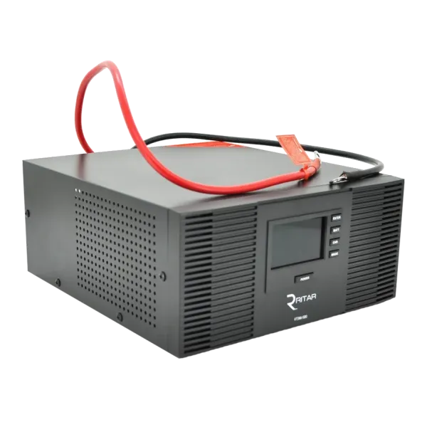 RITAR RTSWrl-600 600ВА 12В ДБЖ з правильною синусоїдою під зовнішній АКБ з перемикачем струму 10 і 20A