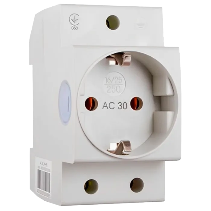 на DIN-рейку 230 В Розетка