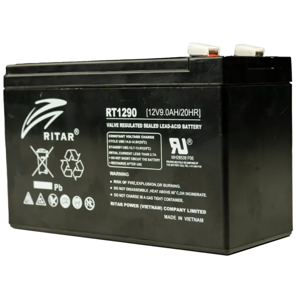Ritar RT1290 9А•г 12В Свинцево-кислотна акумуляторна батарея