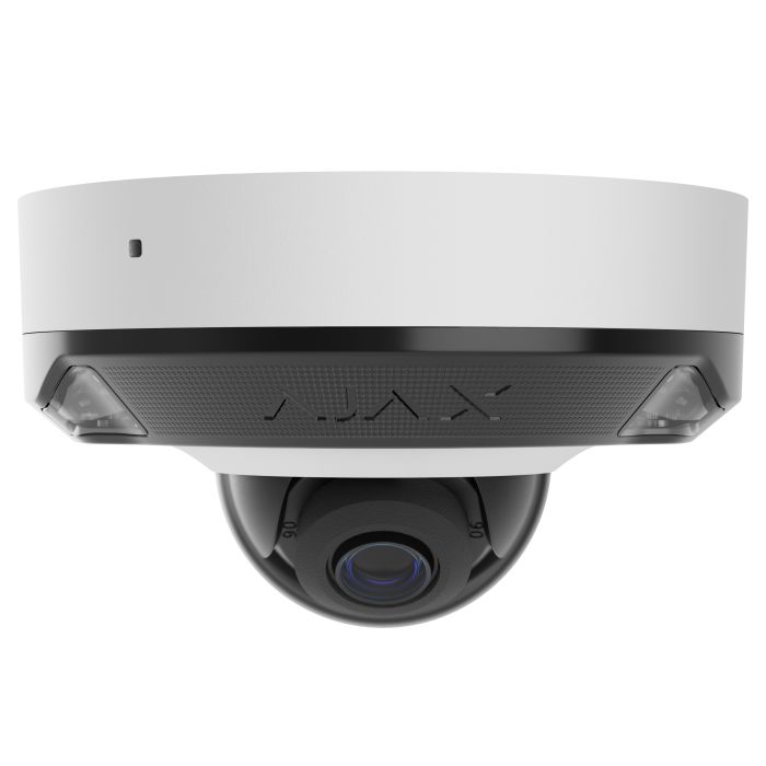 Дротова охоронна IP-камера Ajax DomeCam Mini HL (5 Mp/4 mm) White (126255.217.WH1)