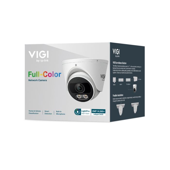 IP-камера 2 Мп TP-Link InSight S425 (4 мм) VIGI Full-Color для системи відеонагляду