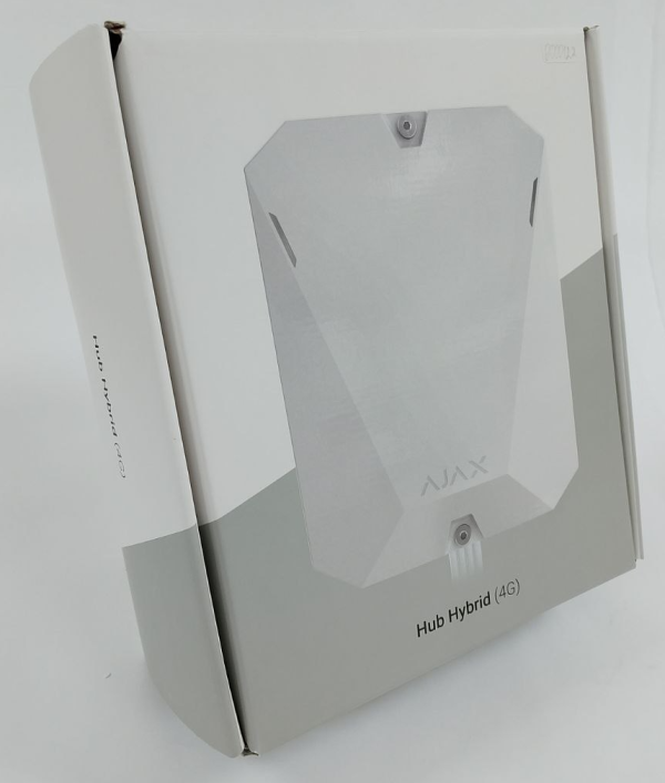 (Уцінка) Бездротова централь із живленням від батареї Ajax Hub BP Jeweller White