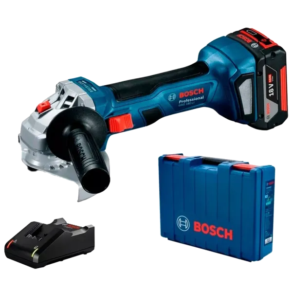 Bosch Professional GWS 180-LI (06019H9025) Акумуляторна кутова шліфувальна машина