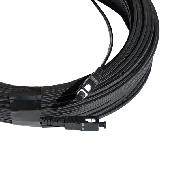 CMS UPC-200SCSC(SM)S(ON)FTTH-OD Патчкорд плоский, зовнішнього виконання 200 м, Simplex