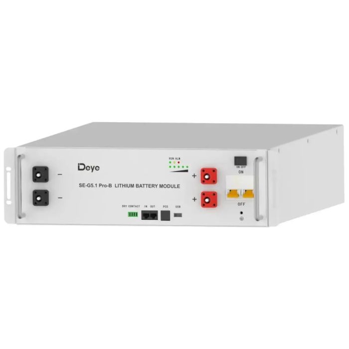 Акумуляторна батарея Deye SE-G5.1 Pro-B LiFePO4 51,2V 100Ah
