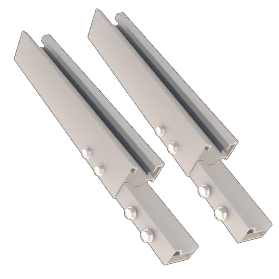 Al тип 2 середній до 1145мм 300мм (2шт) Подовжувач Kripter